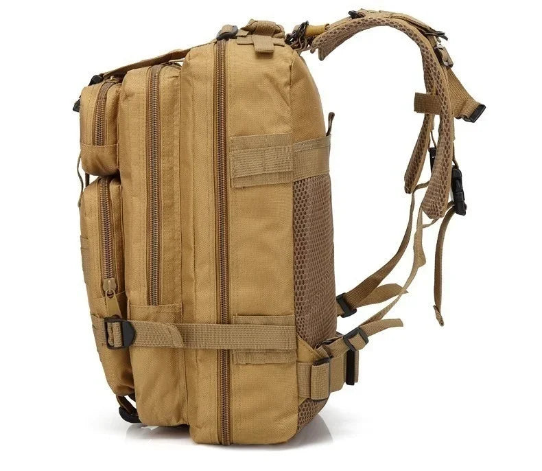 30/50L Tactical Backpack – MOLLE Survival Pack for Hiking, Travel & Hunting