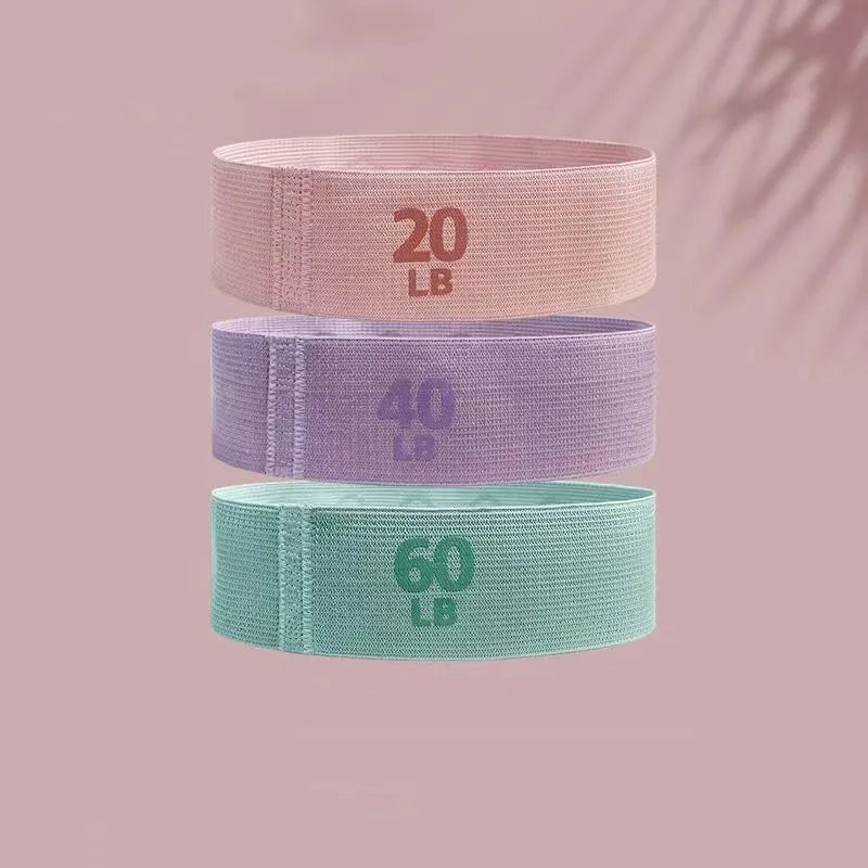 Fabric Resistance Bands – Yoga, Pilates & Home Workout Hip Circles