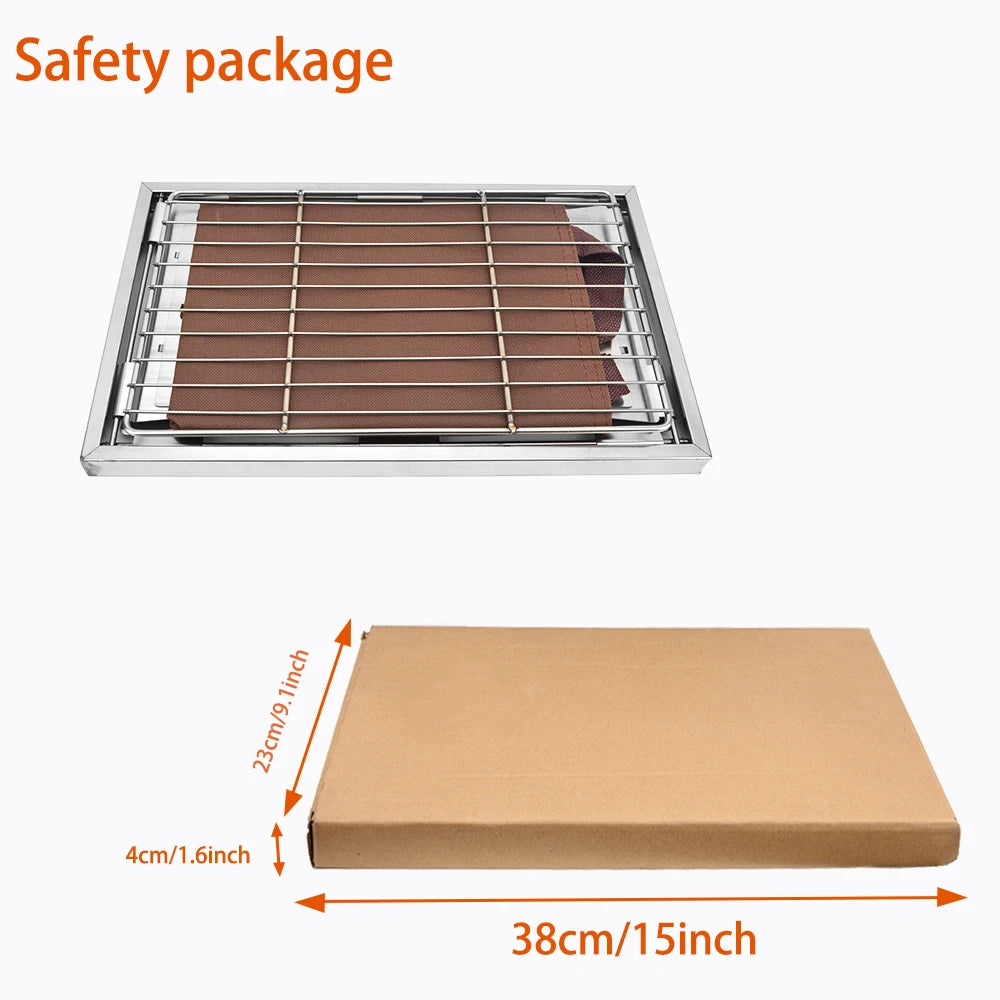 Folding IGT Wood Camping Table – Portable BBQ & Grill Table