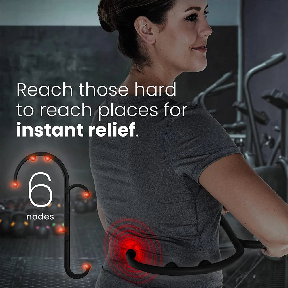 Back, Neck & Foot Massager Hook Cane
