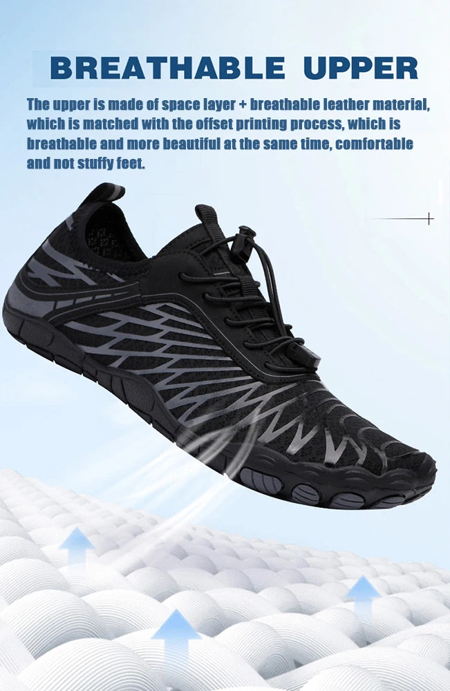 Large Unisex Breathable Wading & Water Shoes