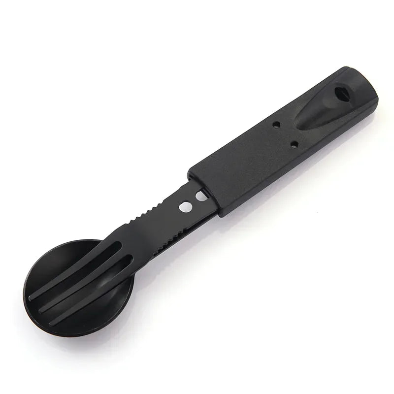 Multifunction Camping Knife & Tableware Set