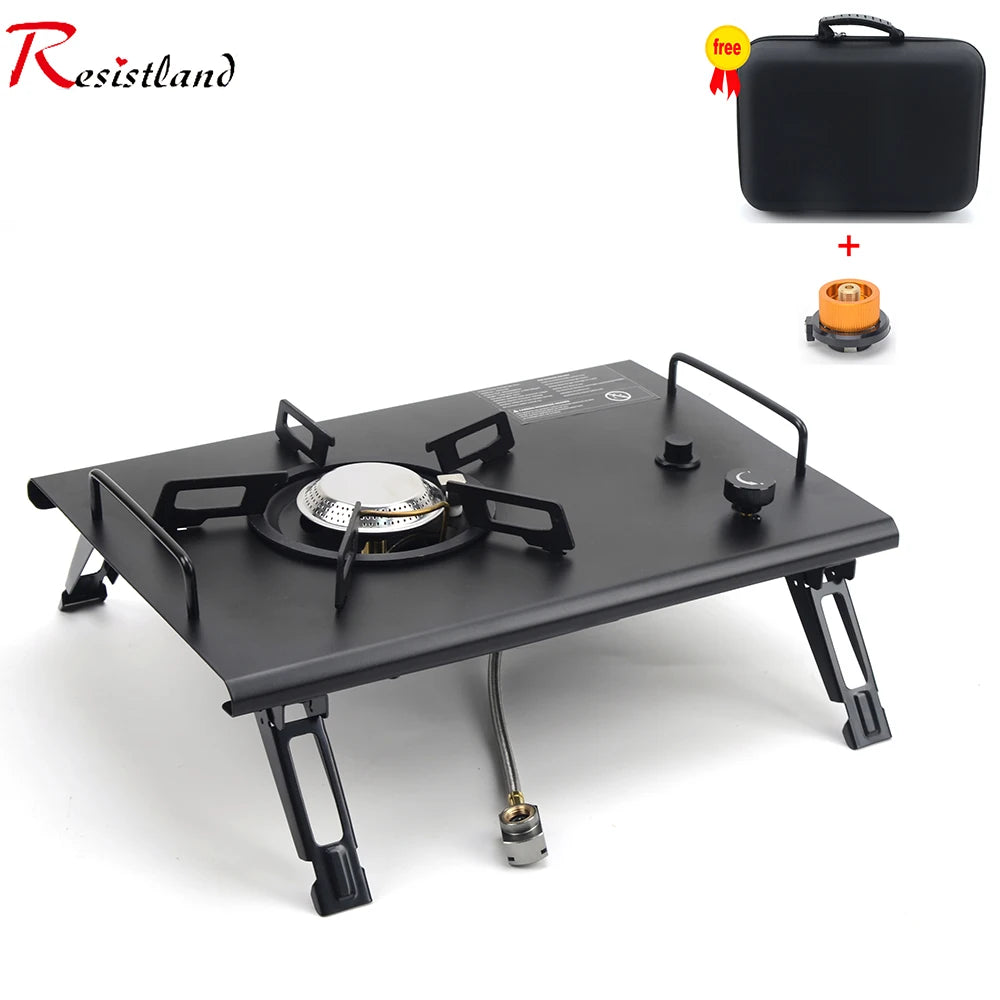 Folding IGT Wood Camping Table – Portable BBQ & Grill Table