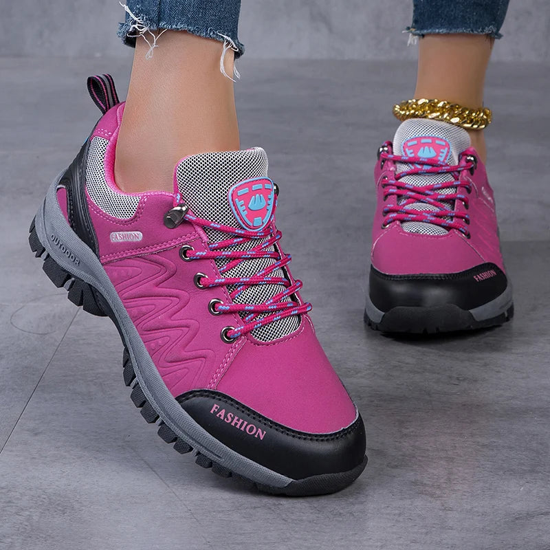 Women’s Waterproof Hiking Shoes – Non-Slip Outdoor Sneakers