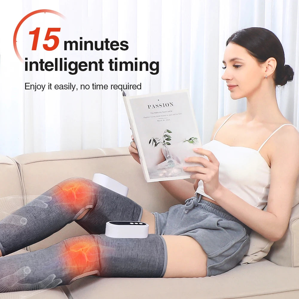 Electric Leg Massager – 3-Speed Hot Compress