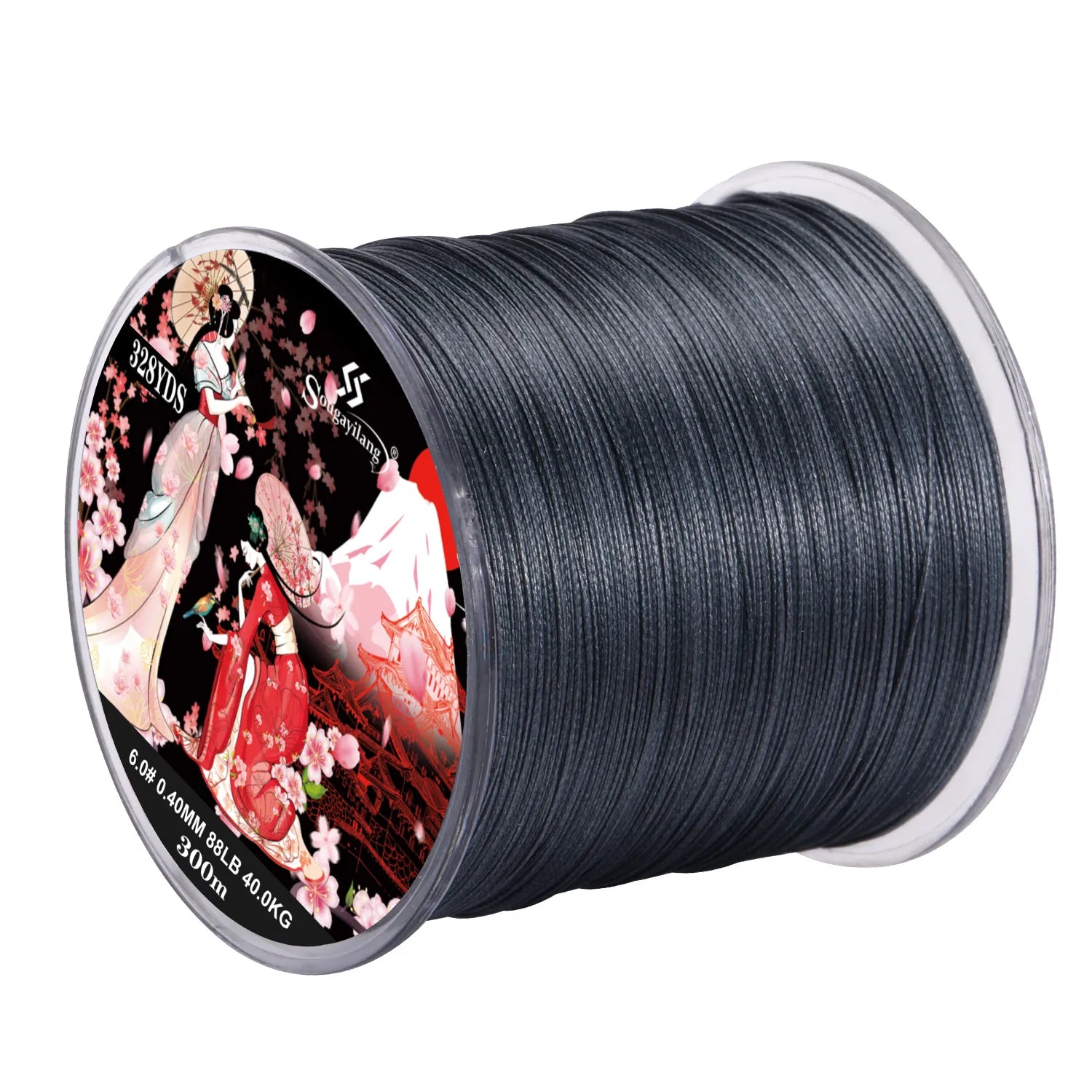 Sougayilang 300M 8-Strand Braided Fishing Line – Multifilament X8