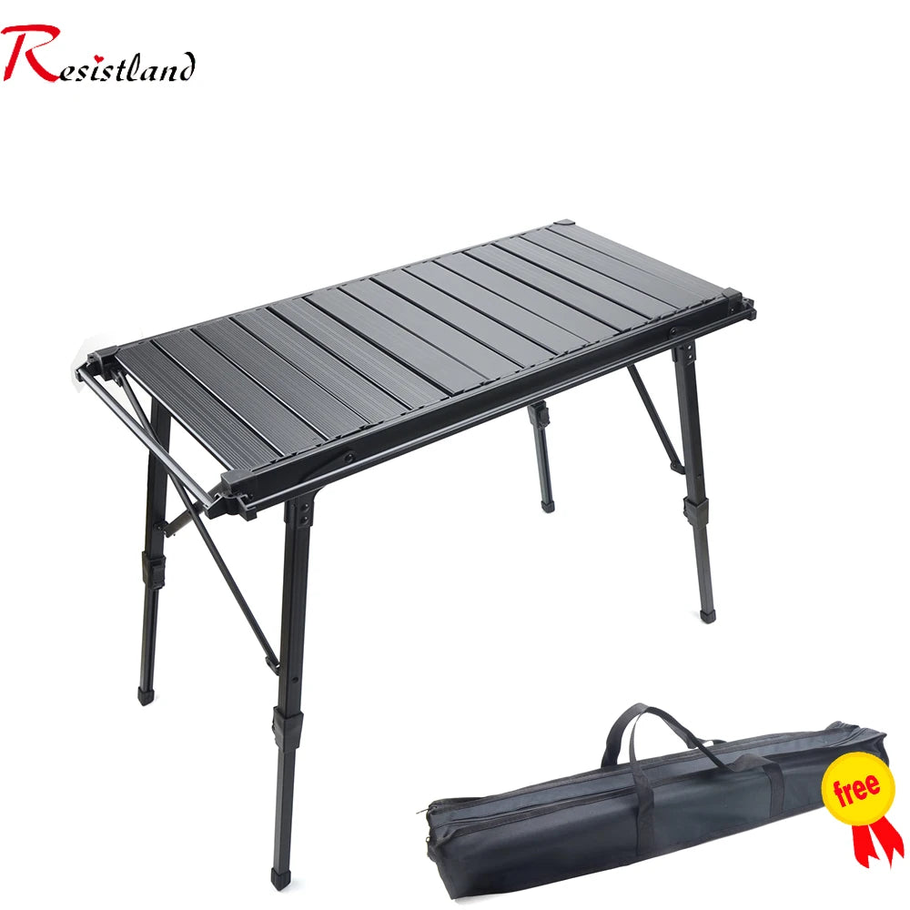 Folding IGT Wood Camping Table – Portable BBQ & Grill Table