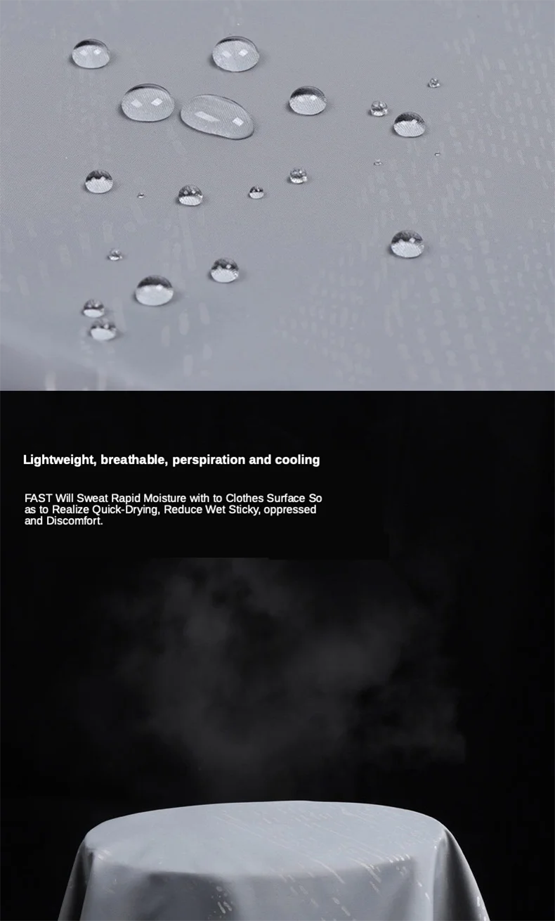 JNLN Waterproof Camping Rain Jacket – Quick-Dry Windbreaker with Pockets