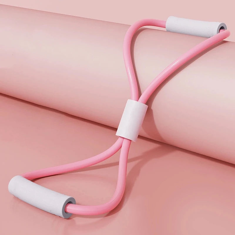 8-Shaped Yoga Resistance Band – Chest Expander