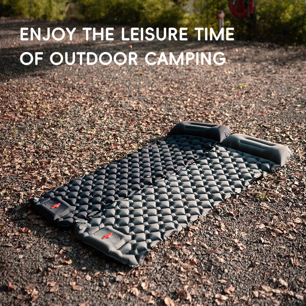 TARKA Self-Inflating Camping Mat – Air Cushion with Pillow for Hiking & Climbing