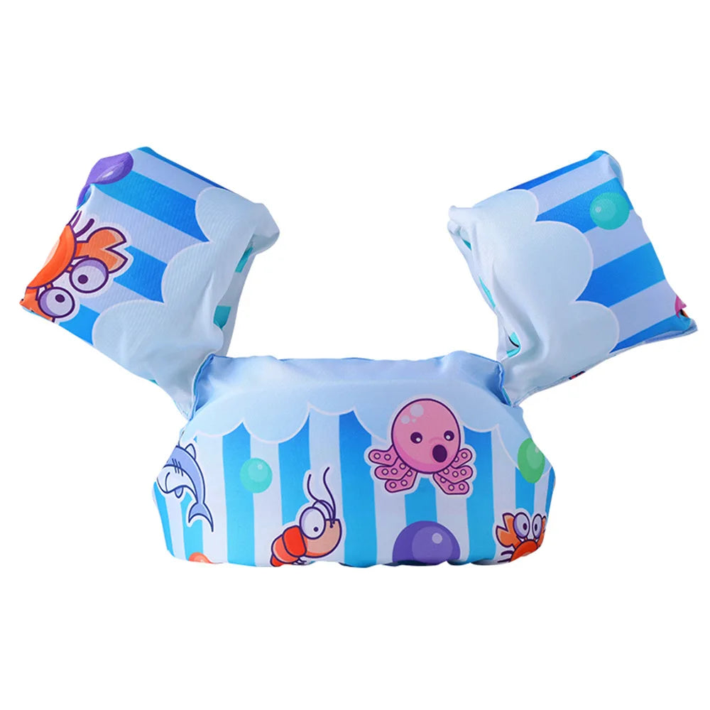 Kids Swim Arm Floaties – Safe Buoyancy Vest for Pool & Beach