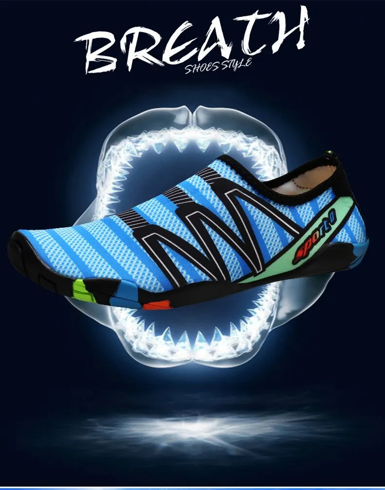 Feslisho Unisex Quick-Dry Water Shoes – Aqua Beach Sneakers