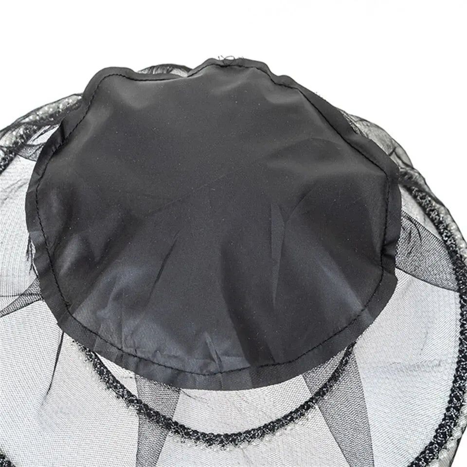 Anti-Mosquito Mesh Fishing Hat with Net – Adjustable Outdoor Cap