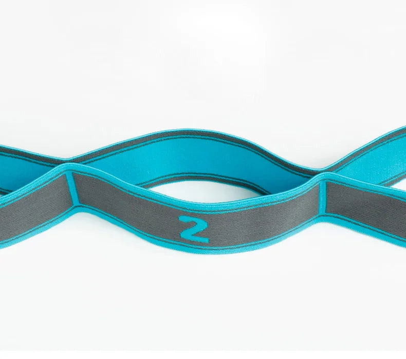 Elastic Yoga Stretching Strap with Loops – Multi-Sport Flexibility Band