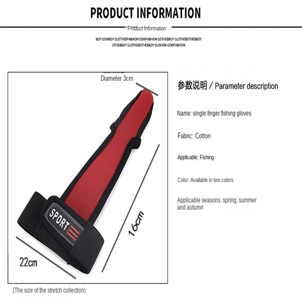 2024 Single Finger Fishing Glove – Anti-Slip Outdoor Protector