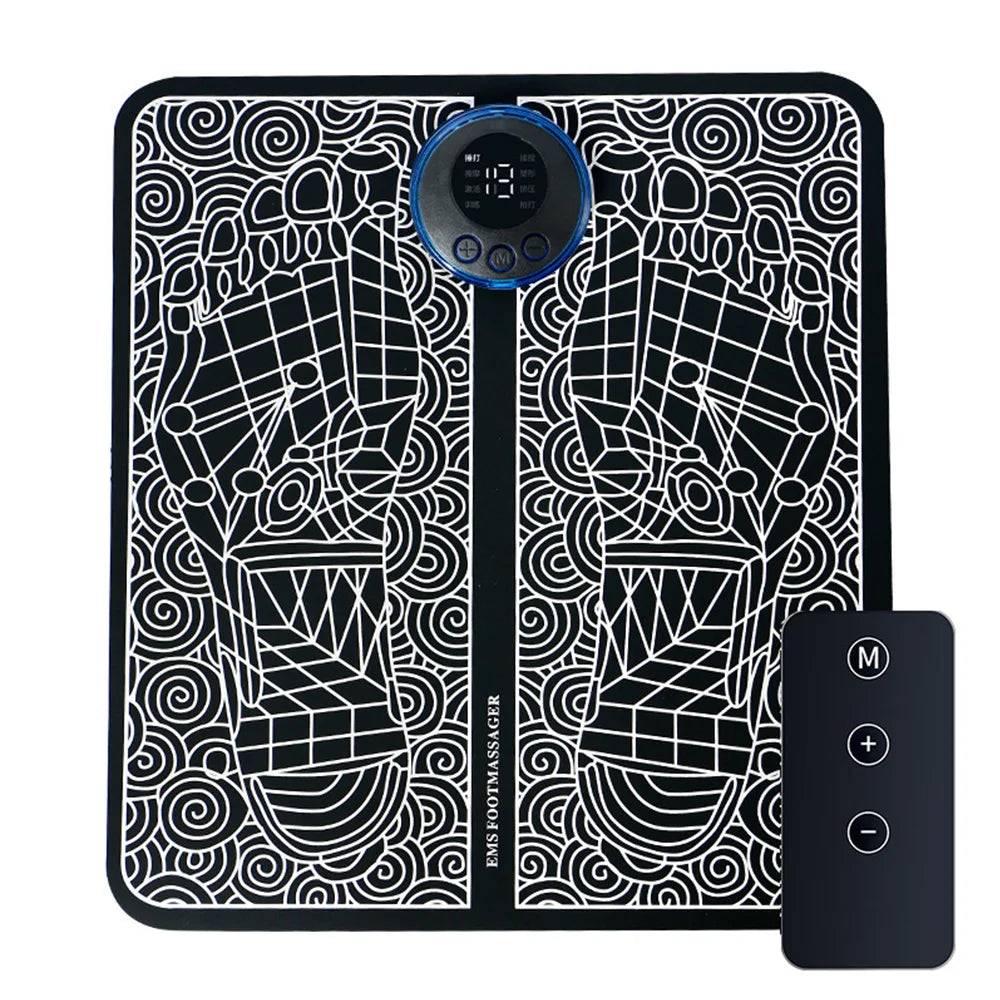 Intelligent Foot Massage Pad – 8 Modes, 19 Levels