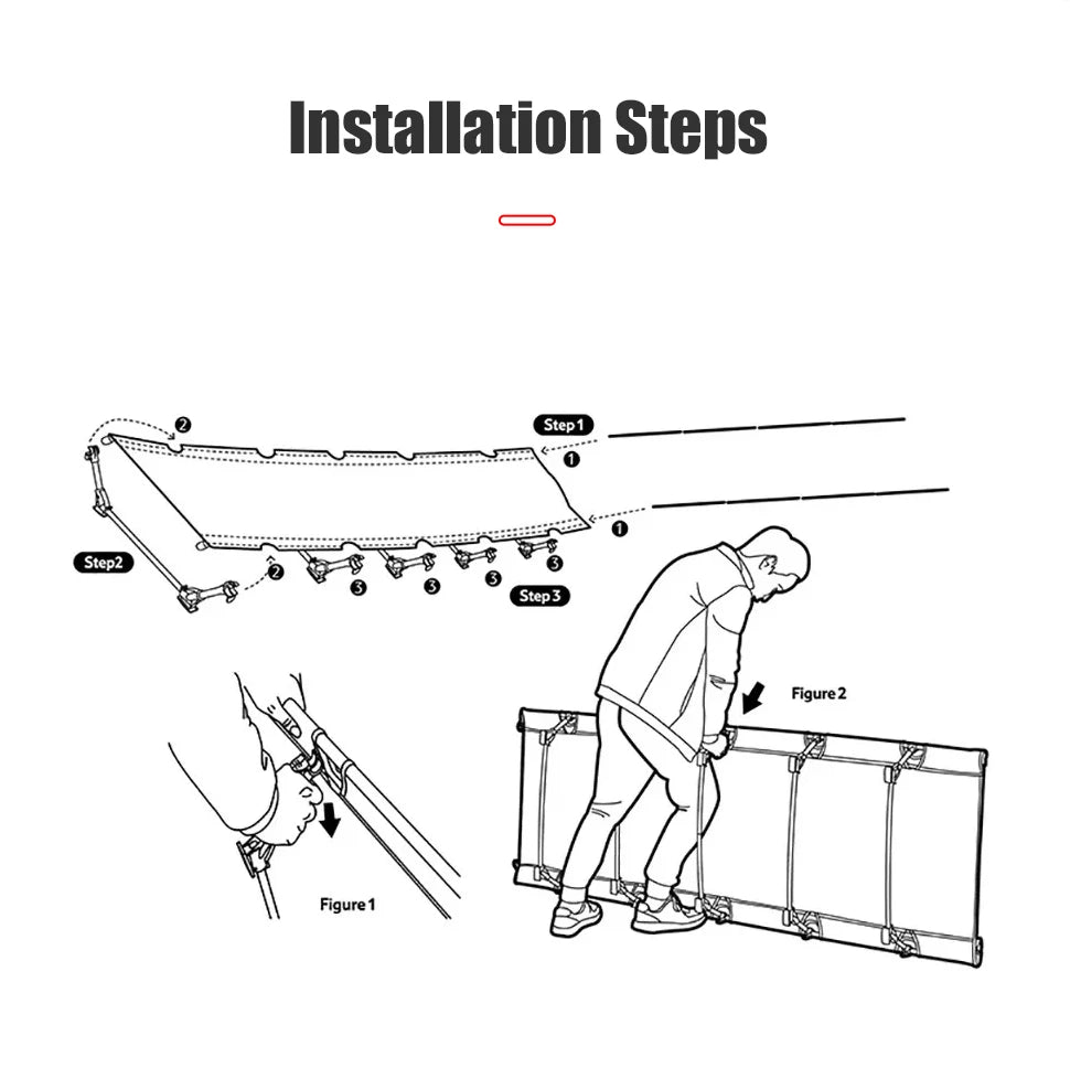 WESTTUNE Ultralight Folding Camping Cot – Portable Bed for Hiking & Travel