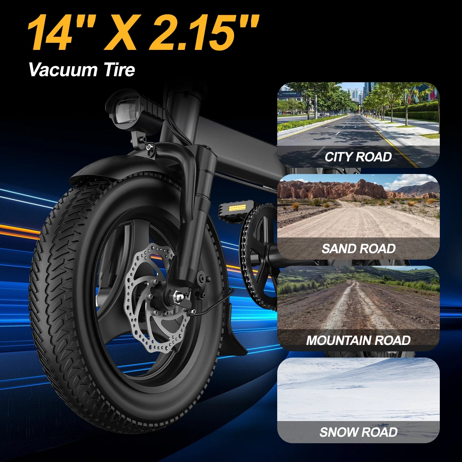 Folding Electric Motorcycle E-Bike