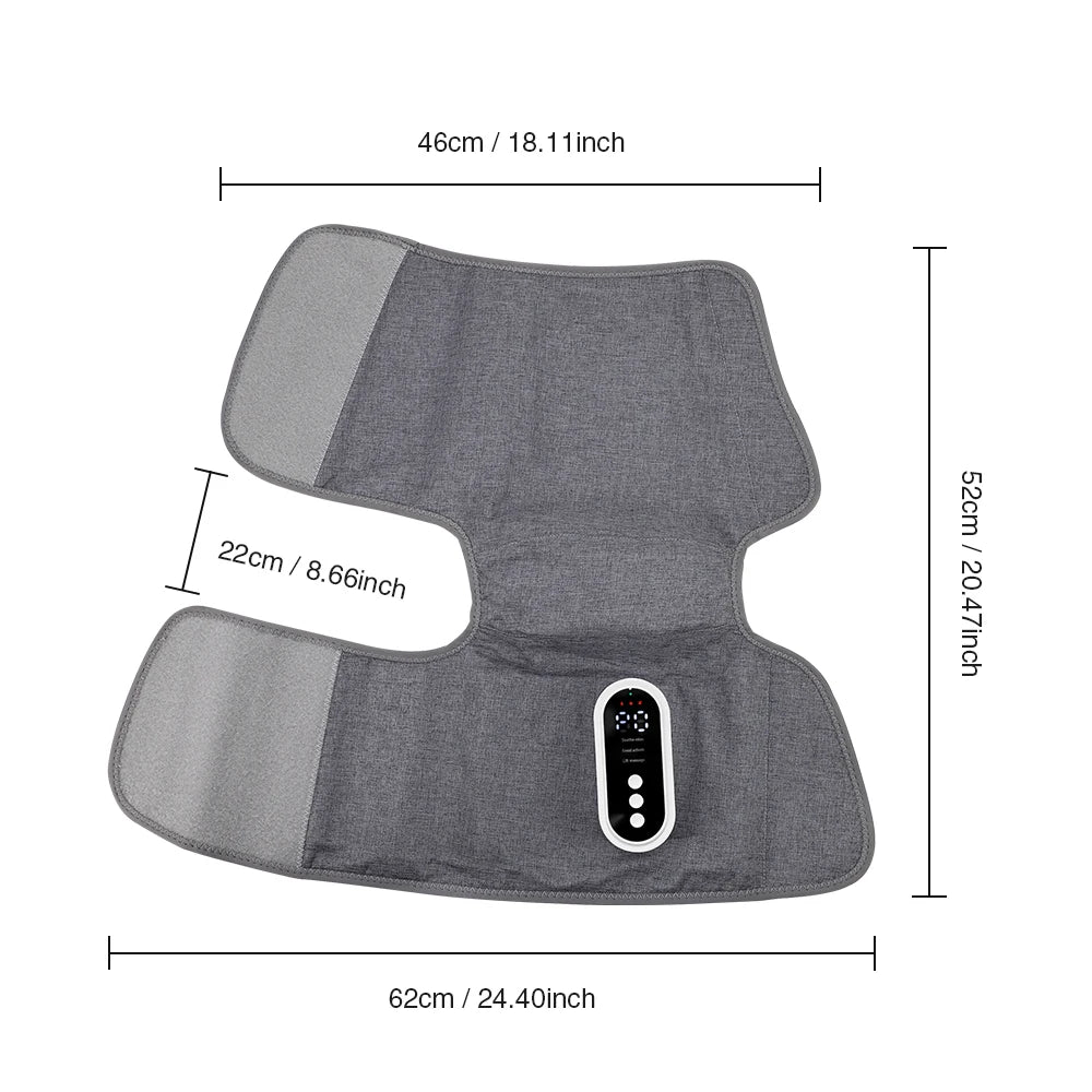 Electric Leg Massager – 3-Speed Hot Compress