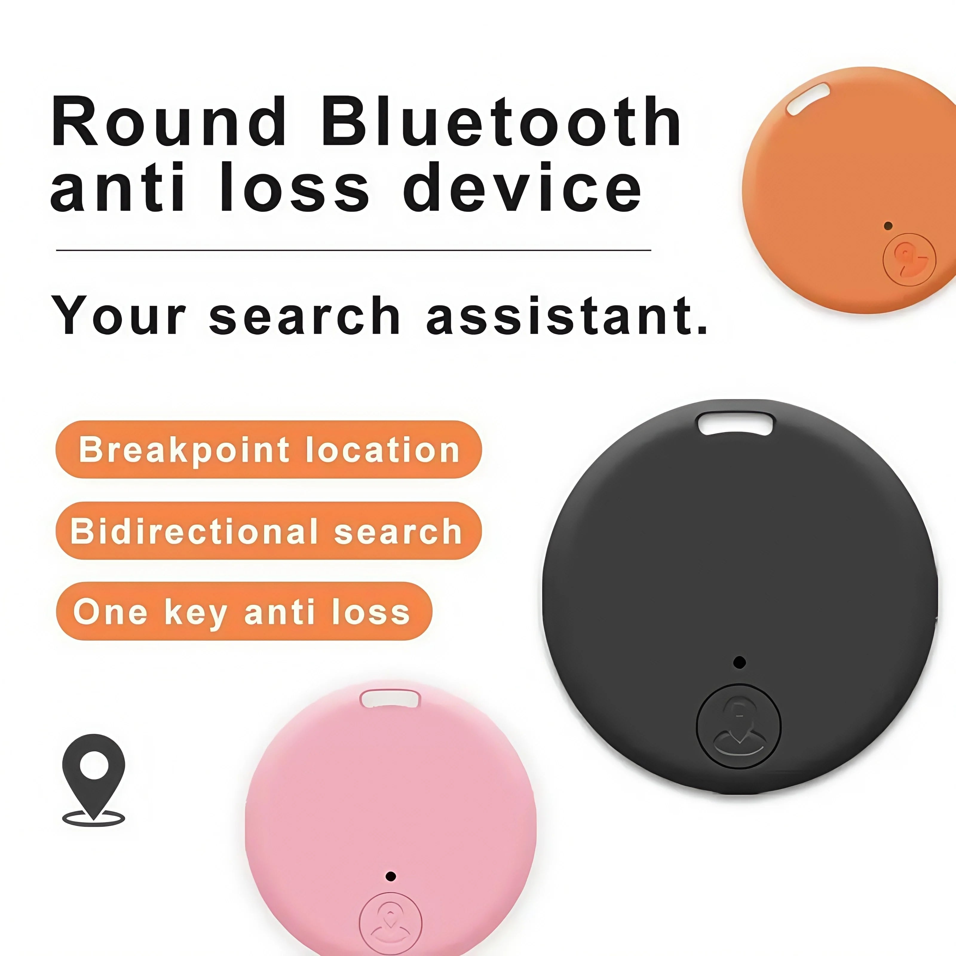 Mini GPS Tracker – Bluetooth Anti-Lost Device for Keys, Wallet & Kids