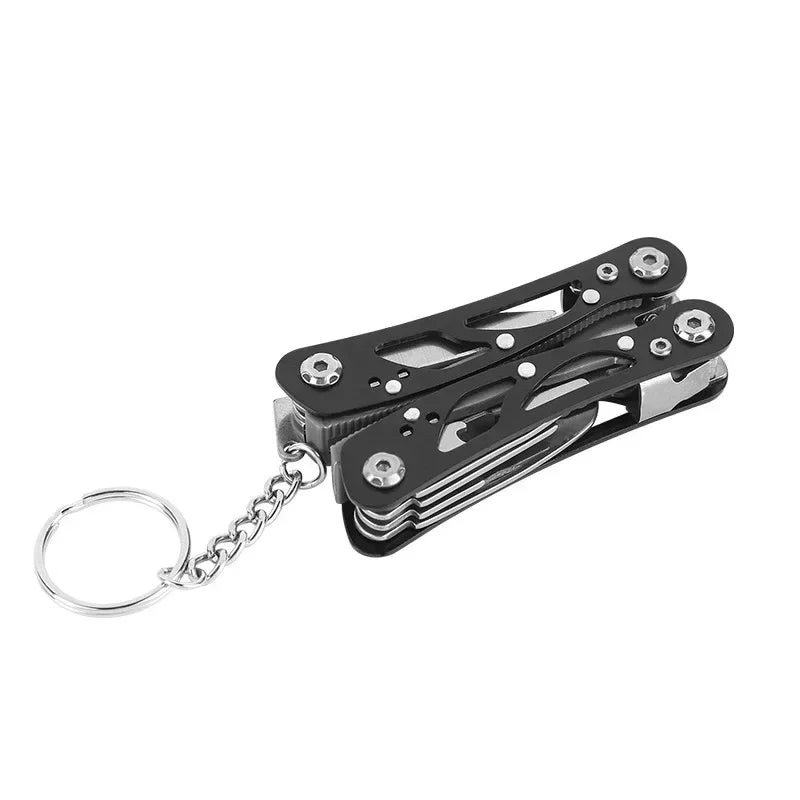 Mini Folding Multi-Tool Pocket Knife with Pliers – Tactical Outdoor Survival Tool