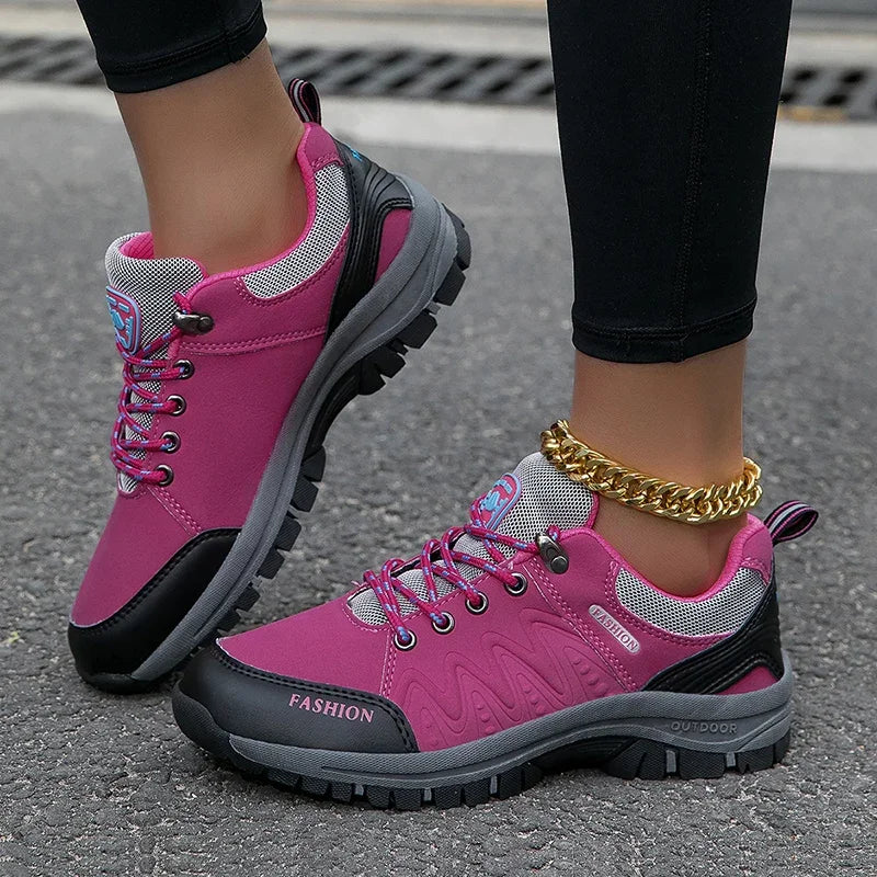 Women’s Waterproof Hiking Shoes – Non-Slip Outdoor Sneakers