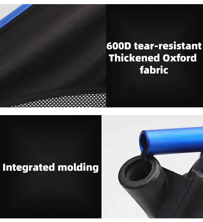 Ultralight Foldable Outdoor Chair – Camping, Fishing, Reclining Moon Chair