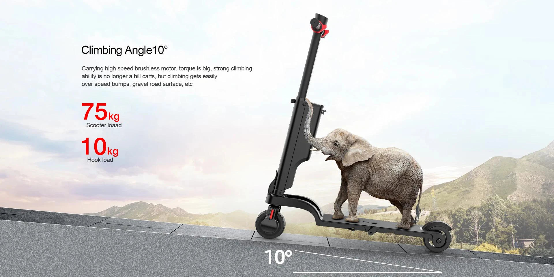 HX Foldable 350W Electric Scooter