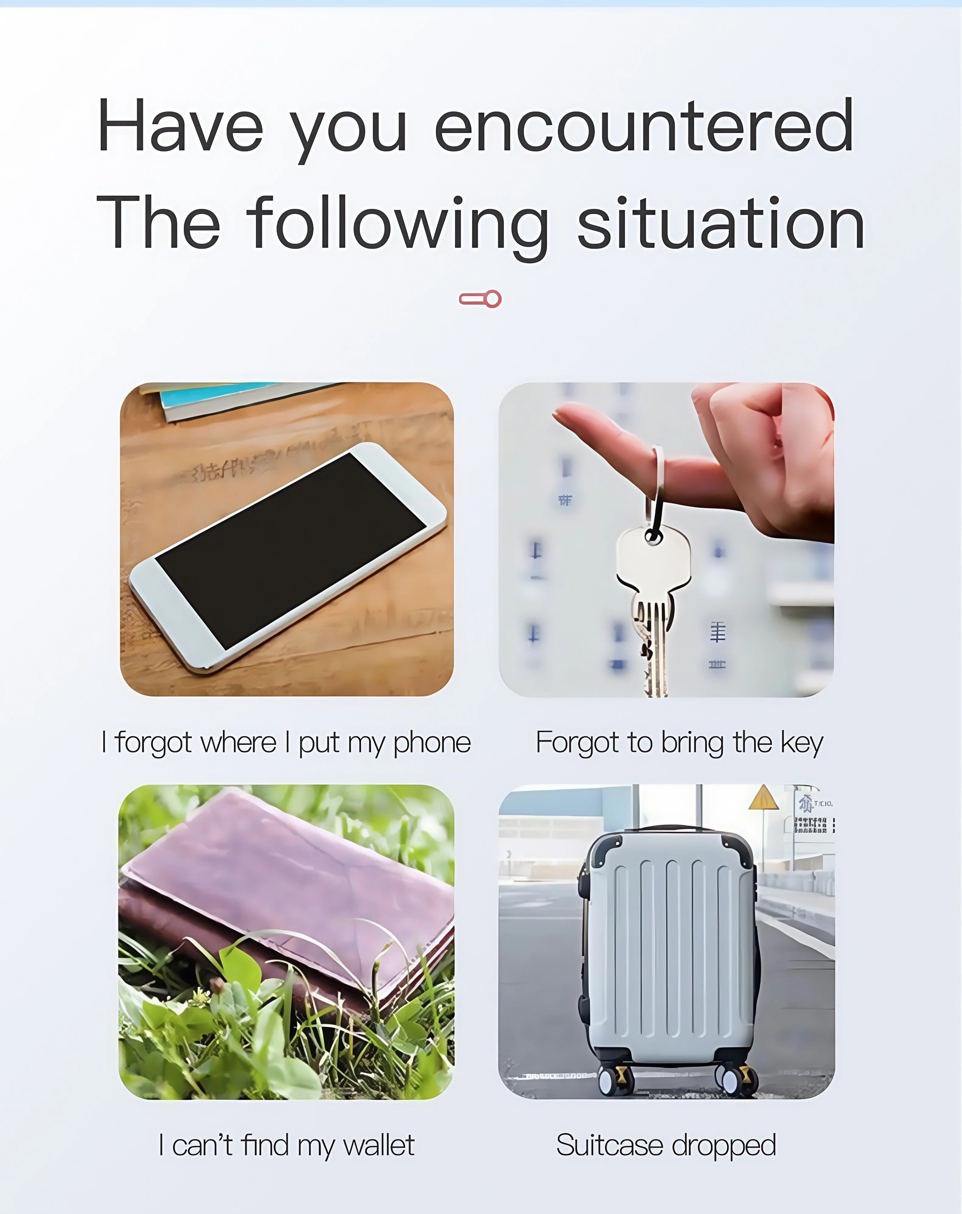 Mini GPS Tracker – Bluetooth Anti-Lost Device for Keys, Wallet & Kids