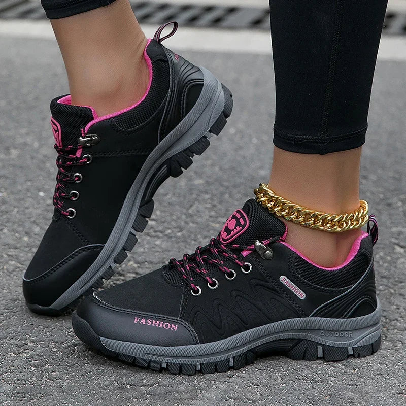 Women’s Waterproof Hiking Shoes – Non-Slip Outdoor Sneakers