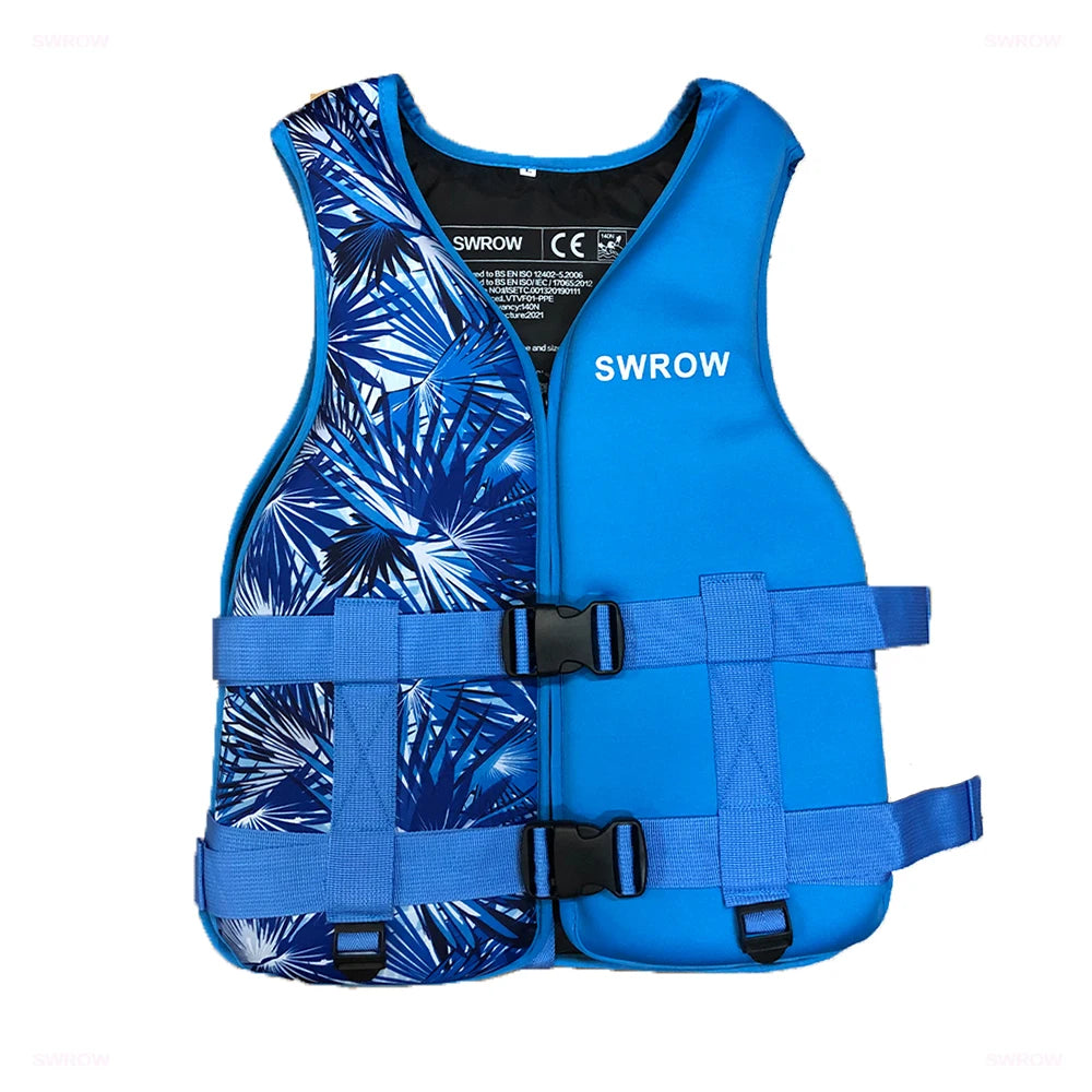 Portable Neoprene Life Jacket for Adults & Kids