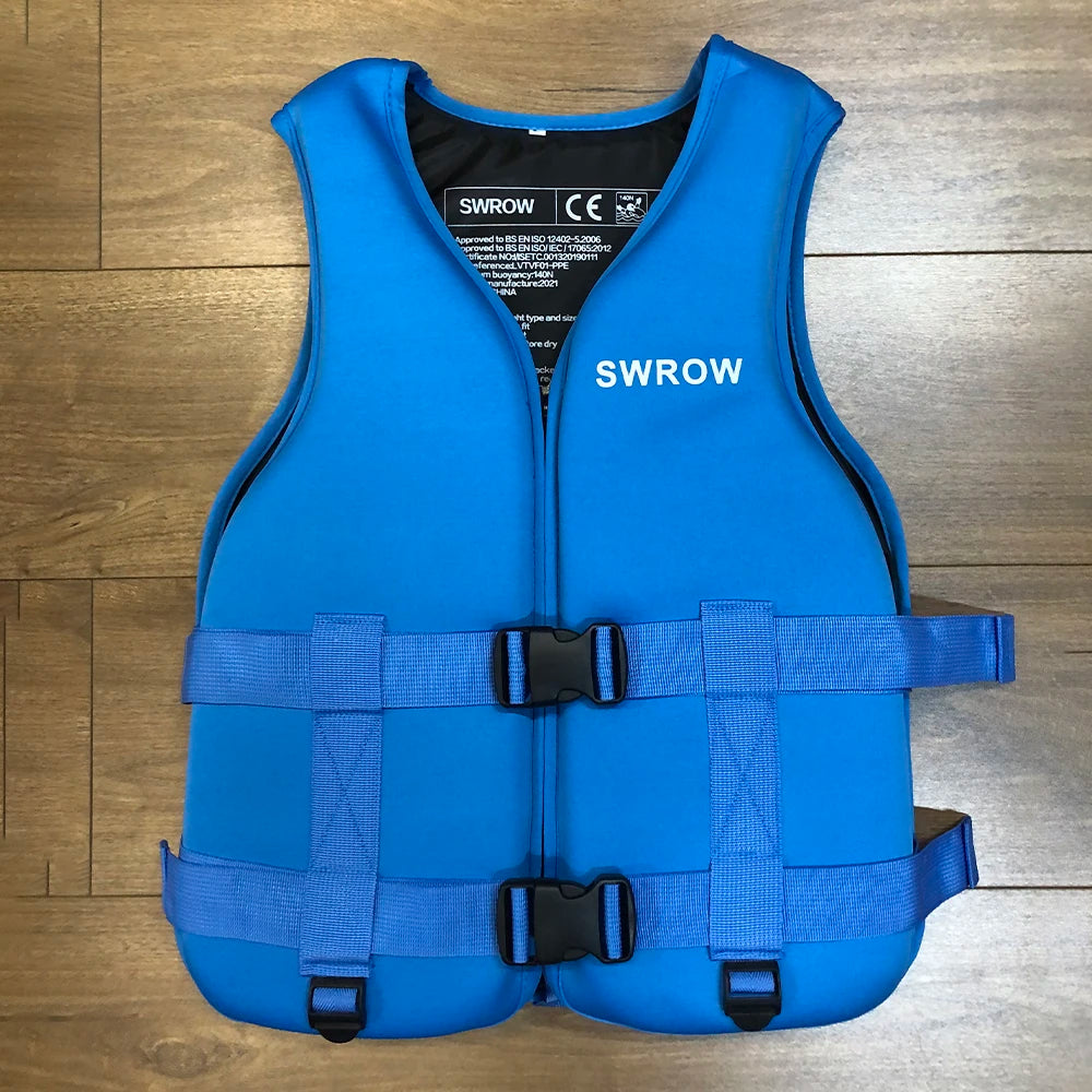 Portable Neoprene Life Jacket for Adults & Kids