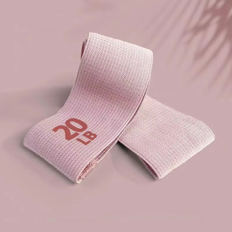 Fabric Resistance Bands – Yoga, Pilates & Home Workout Hip Circles