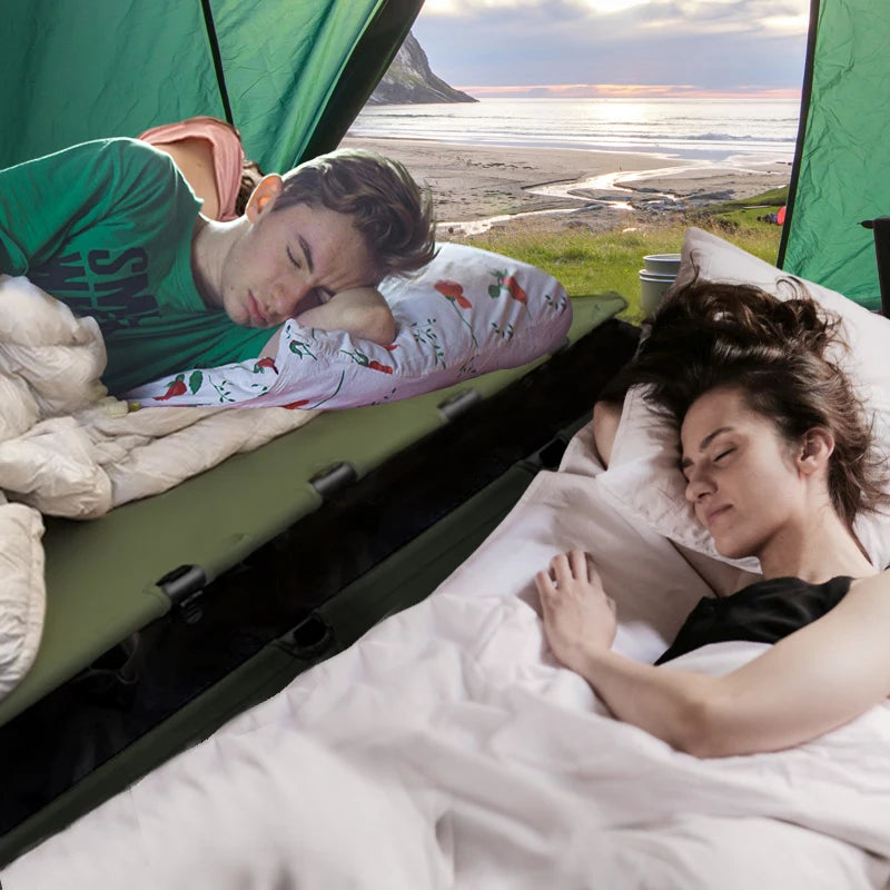 WESTTUNE Ultralight Folding Camping Cot – Portable Bed for Hiking & Travel