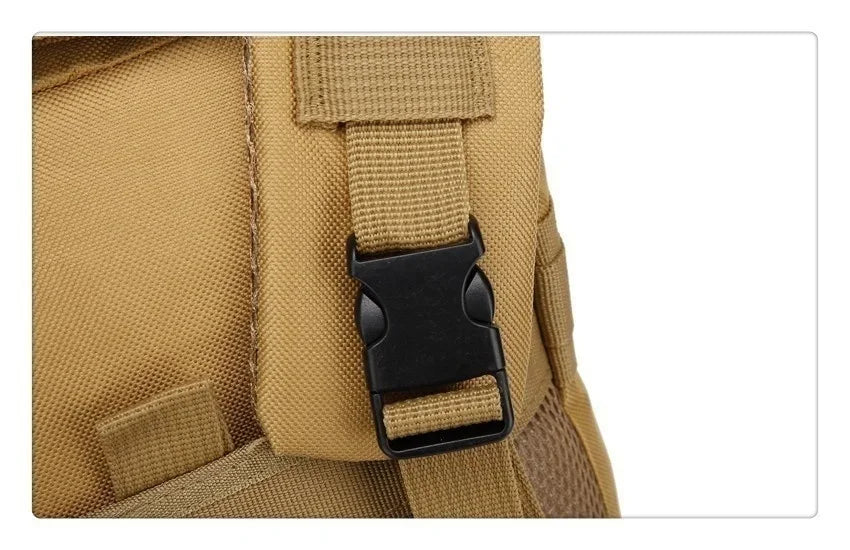 30/50L Tactical Backpack – MOLLE Survival Pack for Hiking, Travel & Hunting