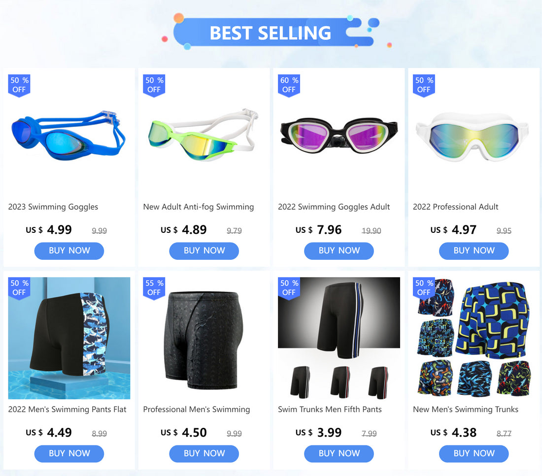 Large Frame HD Anti-fog Swimming Goggles