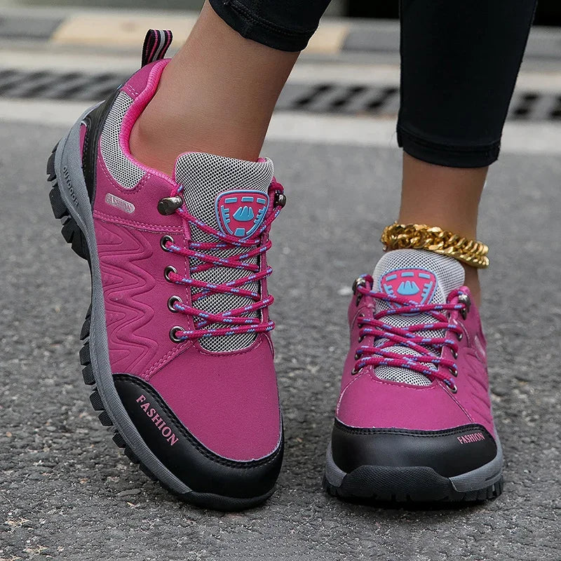 Women’s Waterproof Hiking Shoes – Non-Slip Outdoor Sneakers