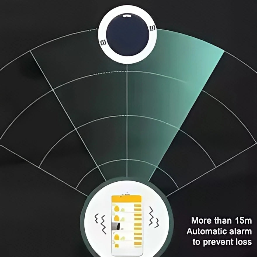 Mini GPS Tracker – Bluetooth Anti-Lost Device for Keys, Wallet & Kids