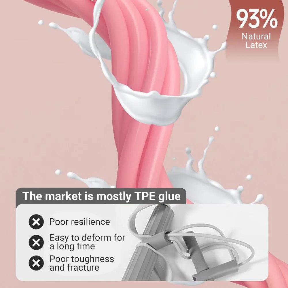 6-Tube Resistance Bands – Multi-Function Fitness Rope