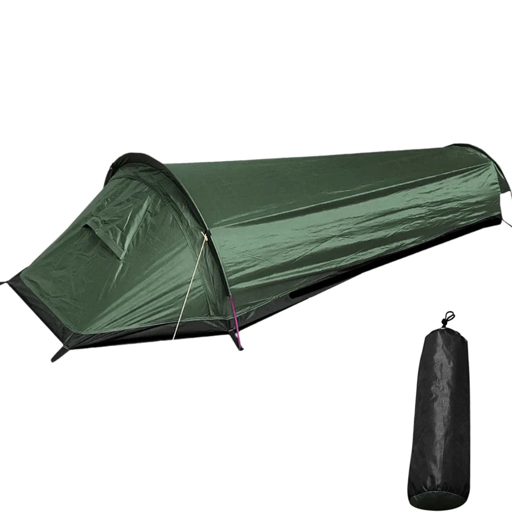 Lightweight 1-Person Backpacking Tent – Waterproof Camping & Hiking Shelter