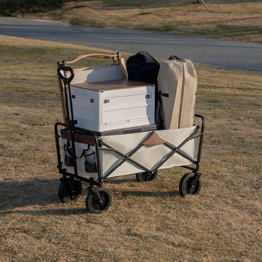 Heavy-Duty Folding Outdoor Utility Wagon