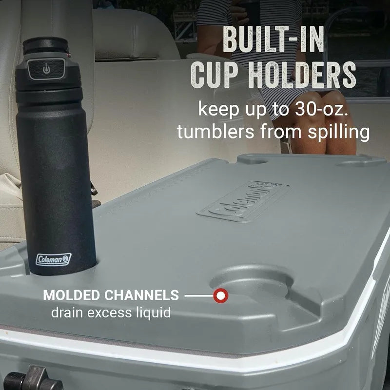 Coleman 100-Qt Classic Wheeled Insulated Cooler – Outdoor