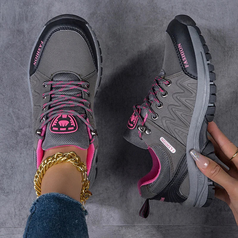 Women’s Waterproof Hiking Shoes – Non-Slip Outdoor Sneakers