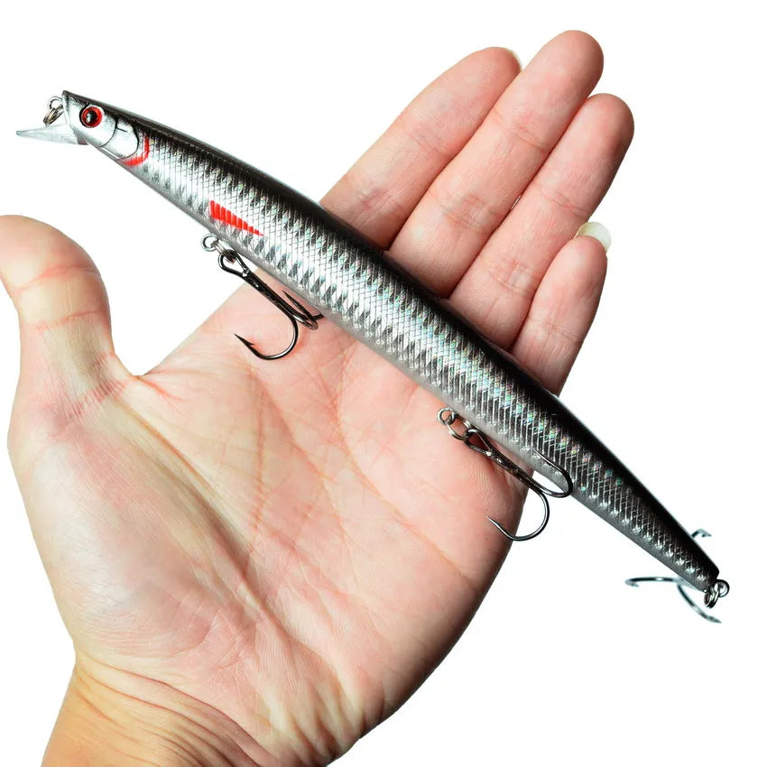 3/5/8-Piece Random Fishing Lure Set – Minnow Crankbait Artificial Bait Kit