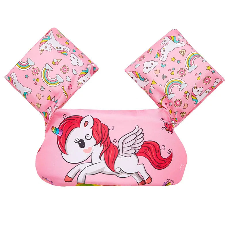 Kids Swim Arm Floaties – Safe Buoyancy Vest for Pool & Beach