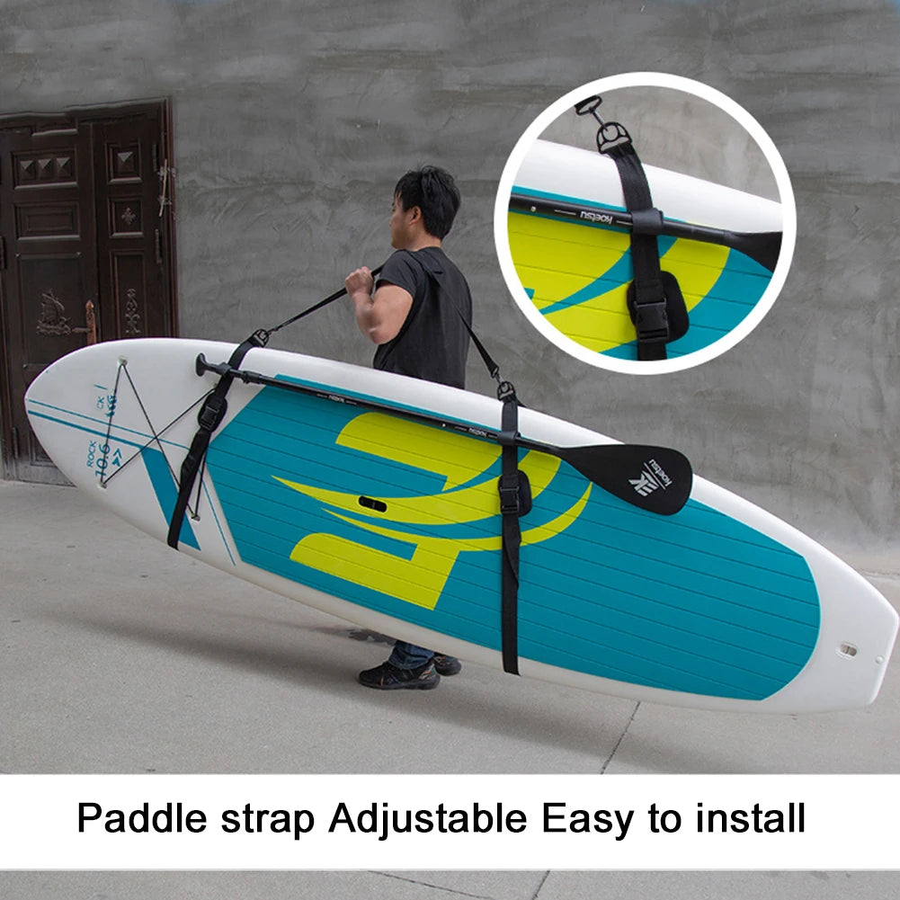 Adjustable Surfboard Shoulder Carry Strap – SUP & Paddle Board Sling