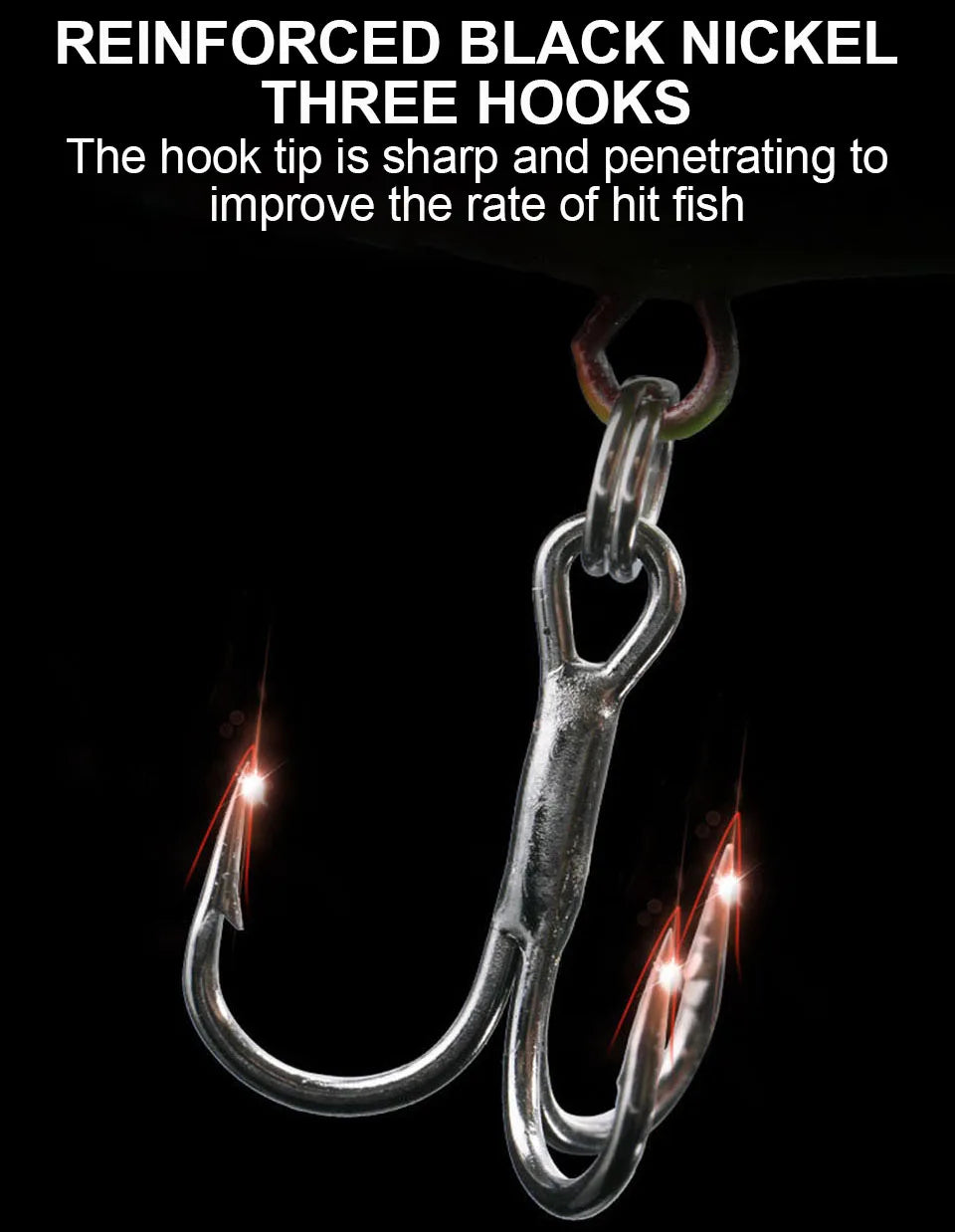 WALK FISH Metal Spinner Bait VIB Lure – 7g/11g/15g/21g Trolling Wobbler with Rotating Tail