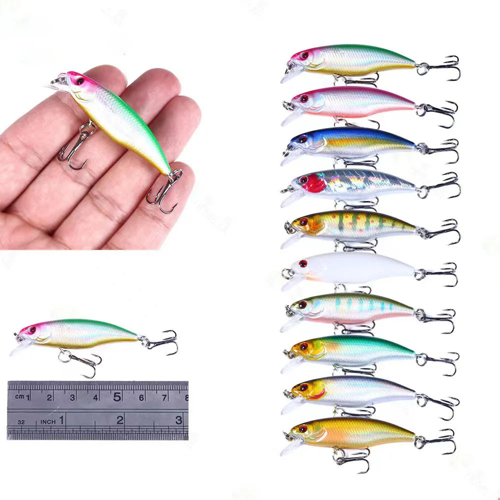 Japan Sinking Minnow Fishing Lure 52mm 4.5g – Jerkbait Hard Bait