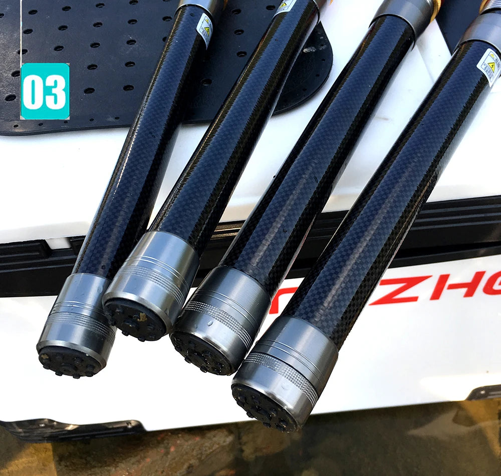 Telescopic Carbon Fiber Fishing Rod & Reel Combo 1.8–3.6m