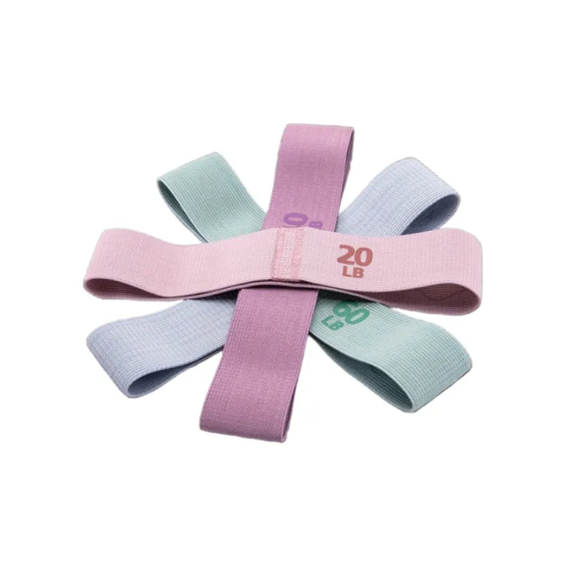 Fabric Resistance Bands – Yoga, Pilates & Home Workout Hip Circles